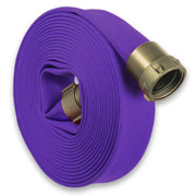Purple 1" Double Jacket Fire Hose (NPSH) Aluminum:25 Feet:The Fire Hose Store