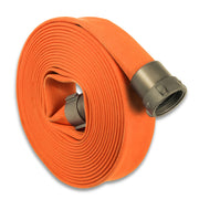 Orange 1-3/4" Single Jacket Discharge Hose NH (NST) Aluminum:50 Feet:The Fire Hose Store