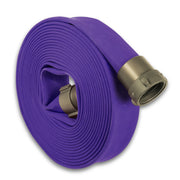 Purple 1-1/2" Single Jacket Discharge Hose NH (NST) Aluminum:50 Feet:The Fire Hose Store
