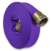 Purple 3" Single Jacket Fire Hose NH (NST) Aluminum:50 Feet / 2-1/2" NH (NST) - Most Common:The Fire Hose Store