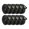 Black 1" Single Jacket Fire Hose NH (NST) Aluminum:500 Feet (QTY 10 Pack x 50 Feet):The Fire Hose Store