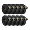 Black 2-1/2" Single Jacket Fire Hose NH (NST) Aluminum:500 Feet (QTY 10 Pack x 50 Feet):The Fire Hose Store