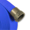 Blue 1-1/2" Double Jacket Discharge Hose (NPSH) Aluminum:The Fire Hose Store