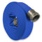 Blue 1-1/2" Single Jacket Fire Hose (NPSH) Aluminum:50 Feet:The Fire Hose Store