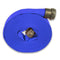 Blue 1" Single Jacket Discharge Hose (NPSH) Aluminum:The Fire Hose Store