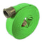 Green 1-1/2" Double Jacket Discharge Hose (NPSH) Aluminum:The Fire Hose Store