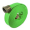 Green 1-1/2" Single Jacket Discharge Hose NH (NST) Aluminum:The Fire Hose Store