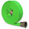 Green 2-1/2" Single Jacket Fire Hose (NPSH) Aluminum:The Fire Hose Store