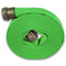 Green 2-1/2" Single Jacket Fire Hose (NPSH) Aluminum:The Fire Hose Store