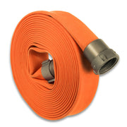 Orange 1-1/2" Double Jacket Discharge Hose NH (NST) Aluminum:50 Feet:The Fire Hose Store