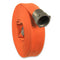 Orange 1-1/2" Double Jacket Discharge Hose (NPSH) Aluminum:The Fire Hose Store