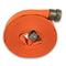 Orange 1-1/2" Double Jacket Discharge Hose (NPSH) Aluminum:The Fire Hose Store