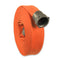 Orange 2-1/2" Single Jacket Discharge Hose NH (NST) Aluminum:The Fire Hose Store