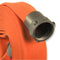 Orange 2-1/2" Single Jacket Fire Hose (NPSH) Aluminum:The Fire Hose Store