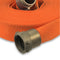 Orange 2-1/2" Single Jacket Fire Hose (NPSH) Aluminum:The Fire Hose Store