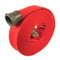 Red 1-1/2" Double Jacket Discharge Hose NH (NST) Aluminum:The Fire Hose Store