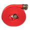 Red 1-1/2" Double Jacket Discharge Hose (NPSH) Aluminum:The Fire Hose Store