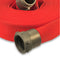 Red 1-1/2" Double Jacket Fire Hose NH (NST) Aluminum:The Fire Hose Store