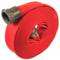 Red 1-1/2" Double Jacket Fire Hose NH (NST) Aluminum:The Fire Hose Store