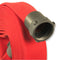 Red 3" Double Jacket Fire Hose NH (NST) Aluminum:The Fire Hose Store