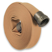 Tan 1" Double Jacket Fire Hose NH (NST) Aluminum:50 Feet:The Fire Hose Store