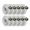 White 1-1/2" Double Jacket Fire Hose (NPSH) Aluminum:500 Feet (QTY 10 Pack x 50 Feet):The Fire Hose Store