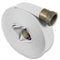 White 1-1/2" Single Jacket Fire Hose (NPSH) Aluminum:The Fire Hose Store