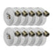 White 1-1/2" Single Jacket Fire Hose (NPSH) Aluminum:500 Feet (QTY 10 Pack x 50 Feet):The Fire Hose Store