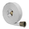 White 1" Single Jacket Discharge Hose (NPSH) Aluminum:The Fire Hose Store