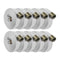 White 2-1/2" Single Jacket Fire Hose NH (NST) Aluminum:500 Feet (QTY 10 Pack x 50 Feet):The Fire Hose Store