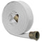 White 2-1/2" Single Jacket Fire Hose (NPSH) Aluminum:The Fire Hose Store