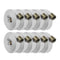 White 2-1/2" Single Jacket Fire Hose (NPSH) Aluminum:500 Feet (QTY 10 Pack x 50 Feet):The Fire Hose Store