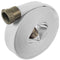 White 2-1/2" Single Jacket Fire Hose (NPSH) Aluminum:The Fire Hose Store