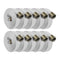 White 2" Single Jacket Fire Hose (NPSH) Aluminum:500 Feet (QTY 10 Pack x 50 Feet):The Fire Hose Store