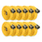 Yellow 1-1/2" Double Jacket Fire Hose NH (NST) Aluminum:500 Feet (QTY 10 Pack x 50 Feet):The Fire Hose Store