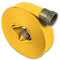 Yellow 1-1/2" Double Jacket Fire Hose NH (NST) Aluminum:The Fire Hose Store