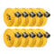 Yellow 1" Single Jacket Fire Hose (NPSH) Aluminum:500 Feet (QTY 10 Pack x 50 Feet):The Fire Hose Store