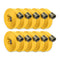 Yellow 2-1/2" Single Jacket Fire Hose NH (NST) Aluminum:500 Feet (QTY 10 Pack x 50 Feet):The Fire Hose Store