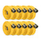 Yellow 2" Single Jacket Fire Hose (NPSH) Aluminum:500 Feet (QTY 10 Pack x 50 Feet):The Fire Hose Store